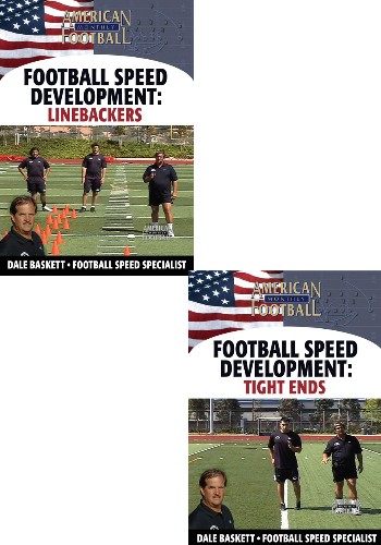Football Speed Development: 2 DVD Set, - Tight Ends and Linebackers